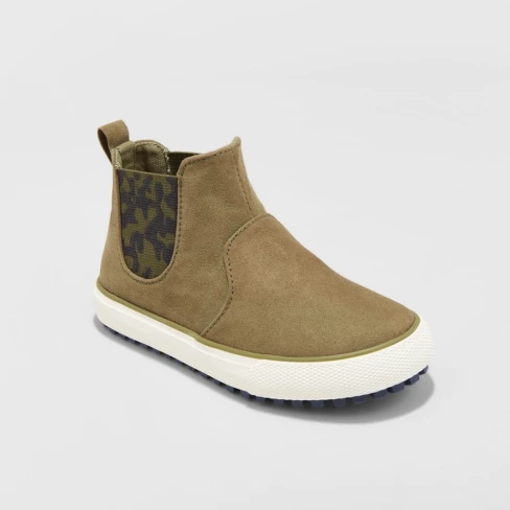 Toddler Boys Anton Casual Fashion Boots, Olive